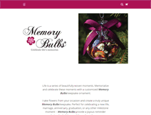 Tablet Screenshot of memorybulbs.com